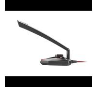 Microphone PC GENESIS Radium 200 Noir/Rouge, Cardioïde, Condensateur, USB Type-A, 100-16000Hz, -30dB, SNR 60dB, Câble 1.5m, Rétroéclairage LED