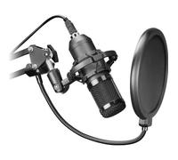 Microphone PC - Mars Gaming - MMICPRO - Ultra-Haute Définition - Noir - Streamings et ASMR