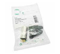 Microphone plaqué or XLR à trois cœurs NEUTRIK, 500 pièces/lot, prise mâle et femelle nc3fxx-b 250 pièces/NC3MXX-B 250 pièces(500PCS NC3MXX Silver)