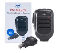 Microphone PNI Mike 65 et dongle compatible avec le radios PNI HP 6500, PNI HP 6550 et PNI HP 7120