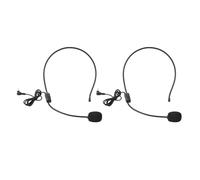 Microphone Portable avec Casque Filaire, qualité Sonore Claire, 3.5mm, pour Présentateur, événement de Danse