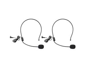 Microphone Portable avec Casque Filaire, qualité Sonore Claire, 3.5mm, pour Présentateur, événement de Danse