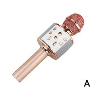 Microphone Portable Sans Fil Bluetooth 4.0, Ws858, Portable, Haut-Parleur Karaoké, C1w7