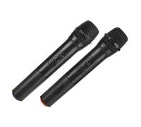 Microphone Portable sans Fil Haute Fréquence Série E7 pour Discours karaoké et Réunions 2 Microphones