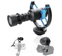 Microphone pour Appareil Photo, Rollei Micro Directionnel Externe Professionnel pour Caméra Reflex et Telephone avec Directivité Cardioïde pour Enregistrement de Vidéos en Streaming sur TikTok YouTube