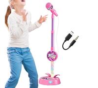 Microphone pour avec support, accessoires de chant de de rôle | Microphone pour enfants avec support pour chanter lors de fêtes, à la maison, à l'école, pour un anniversaire et en voyage