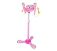 Microphone pour avec support - Ensemble de jouets avec microphone musical réglable, machine de karaoké pour | Ensemble de jeux de microphone chanteur pour , support de jouet