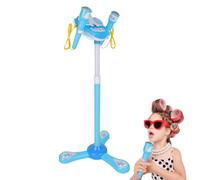 Microphone pour avec support - jouet avec microphone chanteur pour , set de karaoké réglable | Fun Musical Microfone Station, Entertainment Set pour All-P