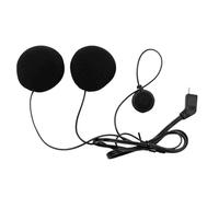 Microphone pour Casque de Moto,Système de Communication pour Casque de Moto - Système Audio Étanche avec Connectique Universelle Ados Adultes Randonnée VTT
