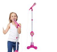 Microphone pour Enfant avec Support - PP 25 cm | Machine karaoké pour avec Support | Jouet Musical pour Chanter, divertir, Apprendre la Musique et s'amuser à la Maison ou