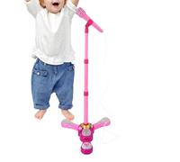 Microphone pour enfants - Jouets réglables sans fil | Machine de karaoké avec microphone pour enfants | Cadeau pour filles garçons anniversaire Noël maison voyage salle de classe