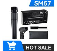 Microphone Pour Instruments Dynamiques Sm57¿Qualité Et Polyvalence Professionnels Pour Les Performances En Direct Et L'Enregistrement.Sm57.