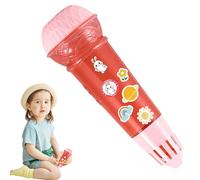 Microphone pour, Jouet karaoké avec Eco | Jouet pour améliorer Les capacités de langage - idéal pour la Maison Voyage fête et école en Plein air pour garçons et Filles
