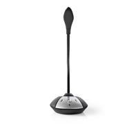 Microphone | pour: ordinateur / bureau | Fermé | USB A-MALE | Bouton ON / OFF | Prise de casque