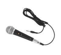 Microphone Prise Dynamique et Karaoké Filaire pour Noir de Parole