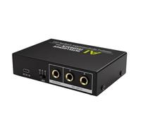 Microphone Processeur anti-hurlement Alimenté par USB Contrôle d ' entrée à six micros Boîtier métallique compact KTV Salle de classe Salle de réunion Discours sur scène Processeur anti-hurlement