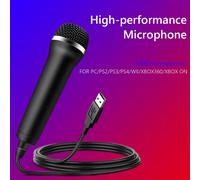 Microphone professionnel de jeu à condensateur USB, pour ordinateur, karaoké, PS 4, PS4, Switch, Wii, Xbox, PC