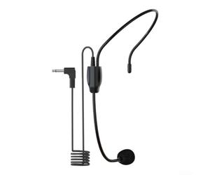 Microphone professionnel monté sur la tête avec câble en nylon tressé et motif cardioïde pour les événements de parole en public, les instructions en classe, les conférences téléphoniques et