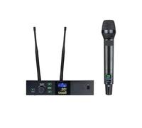 Microphone Professionnel Sans Fil, 40M, True Diversity, EQ, Micro Portable Dynamique En Métal, For Spectacle, Scène, Conférence Captation Sonore Claire
