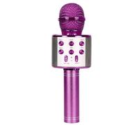 Microphone professionnel sans fil pour karaoké,USB,proxy vocal,haut-parleur,lecteur de musique,enregistreur de chant,KTV - Type Purple