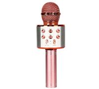 Microphone professionnel sans fil pour karaoké,USB,proxy vocal,haut-parleur,lecteur de musique,enregistreur de chant,KTV - Type Rose gold