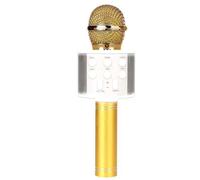 Microphone professionnel sans fil pour karaoké,USB,proxy vocal,haut-parleur,lecteur de musique,enregistreur de chant,KTV - Type Gold #A