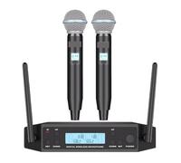 Microphone Professionnel Sans Fil, Système UHF, Micro Portatif For Discours Sur Scène, Spectacle De Mariage, Bande, Fête À Domicile, Église Captation Sonore Claire
