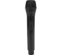 Microphone Prop réaliste pour karaoké -spectacles de danse Exercice Karaokeblack
