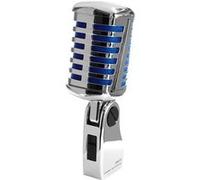 Microphone Rétro Karma DM878 en métal avec une prise XLR et un connecteur pour trépied - Mallette de transport G