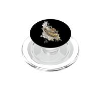 Microphone rétro Spider DJ Music Graphic PopSockets PopGrip pour MagSafe