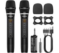 Microphone San Fil Rechargeable Long Life 2.4G Receiver Hi-Low Adjustment Wireless Microphone Reverb Adjustment Volume Adjustment Suitable Pour Home Ktv Et Recording