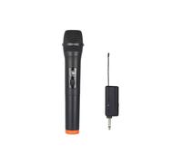 Microphone Sans Fil 1 à 1 avec Récepteur Rechargeable Microphone Dynamique Portatif pour Fêtes Églises, Spectacles et Réunions
