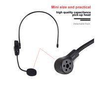 Microphone sans fil 2.4G, casque de parole, Radio pour haut-parleur, Guide d'enseignement, micro