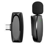 Microphone sans fil à pince pour l'enregistrement