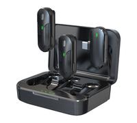 Microphone sans fil à pince pour l'enregistrement, TikTok, Live Stream