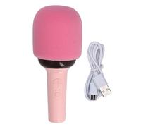 Microphone sans Fil Bluetooth, Microphone de karaoké Portable Professionnel avec Plusieurs Effets sonores, qualité sonore HD réglable pour Les fêtes à la Maison, Les Voyages,