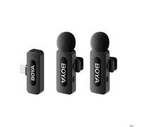 Boya Audio Micro cravate sans fil BY-V3 rechargeable antibruit Type-C iPhone/Android Vlogging