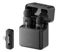 BOYA Micro-cravate sans fil BY-V3 – Mini pour iPhone, vidéo, vlog, YouTube, TikTok, live
