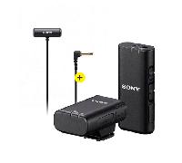Microphone sans fil compatible avec la chaussure multi-interface Sony avec kit de microphone Lavalier stéréo compact