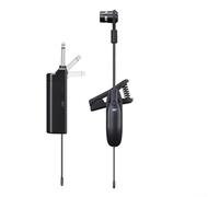 Microphone sans fil compatible avec saxophone avec clip antichoc et performance longue portée (F1)