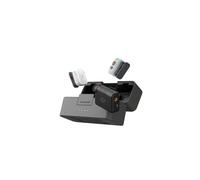 Microphone sans fil DJI Mic Mini 2S 2 émetteurs, récepteur, réduction du bruit IA, enregistrement interne, gris noir blanc