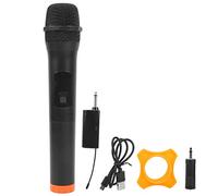 Microphone sans Fil Karaoke Metal Hand Tendu Mike Dynamic pour Home KTV Conference Stage Performance