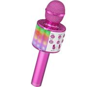 Microphone sans Fil Karaoké, Micro Karaoke Enfant avec Lumières LED de Danse, Microphone Bluetooth pour Enfants Fille Garcon pour Fête Chanter Idée Cadeau de Noël Anniversaire-AP05-Violet