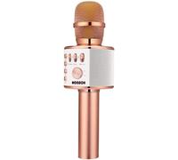 Microphone Sans Fil Karaoké, Microphone Bluetooth Lecteur Enregistreur Mini Karaoké Enfant Fête Familial Pour Appareil Intelligent Android/Ios
