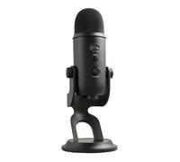 Microphone Blue Yeti filaire pour PC Mac Noir