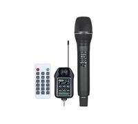 Microphone Sans Fil Monocanal à Fréquence Fixe, Idéal pour les Fêtes, le Karaoké, les Spectacles Professionnels, les Églises et les Réunions