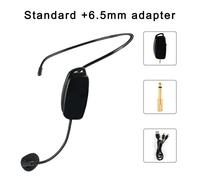 Microphone sans fil Portable, longue durée de vie de la batterie, Durable, casque, micro pour amplificateur vocal, haut parleur, Guide d'enseignement, 1/2 pièces