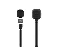 Microphone sans fil portable pour microphone DJI / Moma / Rode Wireless Go / Relacart (noir)