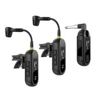 Microphone Sans Fil Pour Saxophone Uhf,Adapté À Divers Instruments,Avec Une Forte Résistance Dans Une Portée De 100 Pieds.T2.