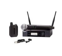 Microphone sans Fil Professionnel Shure Glxd124R+/85 pour Église, Karaoké, Chant - Autonomie de Batterie de 12 Heures, Portée de 30M